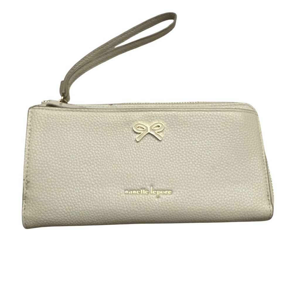 NANETTE LEPORE - Cream Wallet/Wristlet